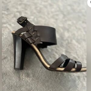 Ralph Lauren Collection Heels 4 Inches brown  made In Italy